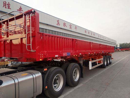 Direct 3 Axles Box Semi Trailers with Side Open Trailers King pin 2&quot; 50mm or3.5&quot; 90mm