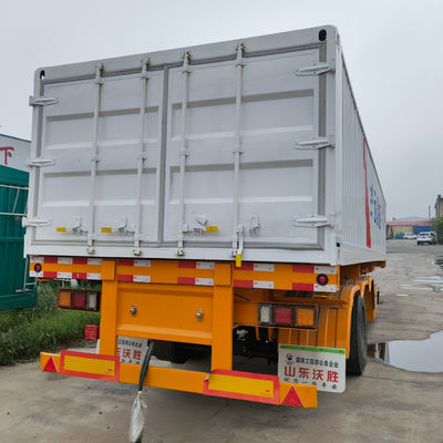 30-100 Ton Side Tipper Tipping Dump Trailer Dump Grain Semi Trailer for Truck Transport