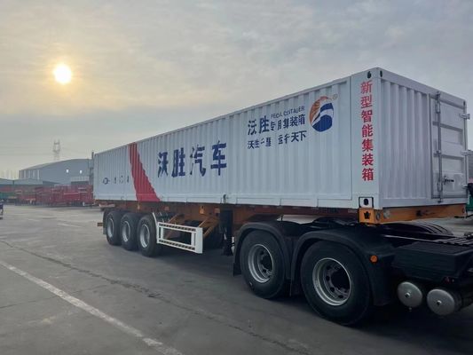 30-100 Ton Side Tipper Tipping Dump Trailer Dump Grain Semi Trailer for Truck Transport
