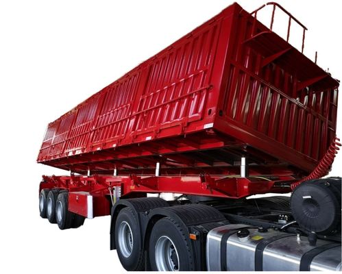 High Loading Capacity Side Dump Trailer Truck Trailer for Heavy Duty Transportation