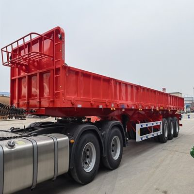 High Loading Capacity Side Dump Trailer Truck Trailer for Heavy Duty Transportation
