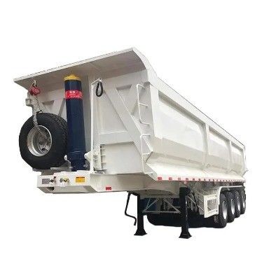 Max Payload 40000 kg U Shape Tipper Trailer for Truck from 20 Years Wosheng Semi-Trailer