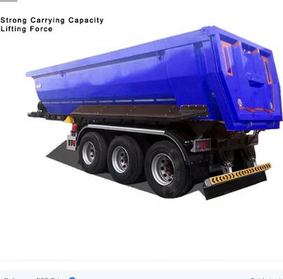 Max Payload 40000 kg U Shape Tipper Trailer for Truck from 20 Years Wosheng Semi-Trailer