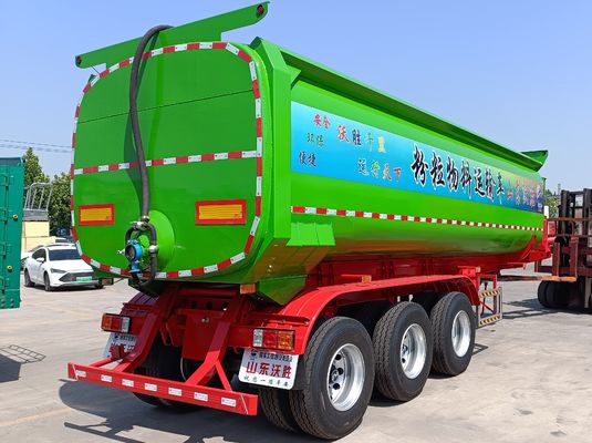 Directly Sale 4/3 Axle Rear Dump Semi Trailer Tipper Trailer for Construction Usage