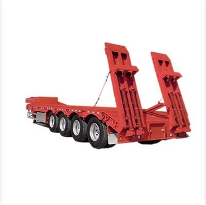 Max Payload 30000 kg N axles low bed semi trailer according to customer requirements