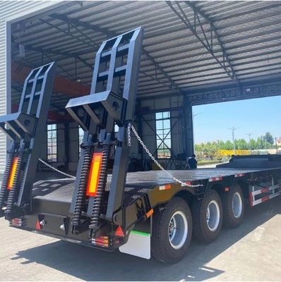 Max Payload 30000 kg N axles low bed semi trailer according to customer requirements