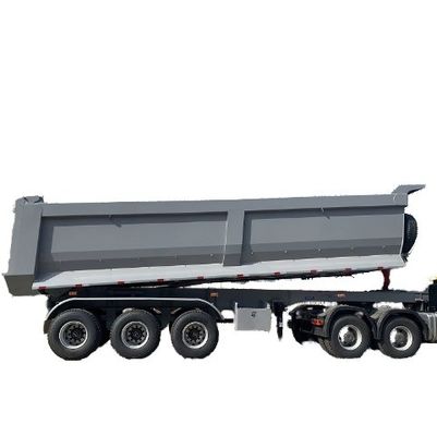 First Grade Tipper Semi Trailer for Earthwork and Construction Material Transport