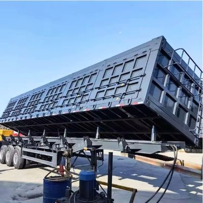 13000*2550*2900mm Side Lifter Side Hydraulic Cylinder Dump Trailer for Customer's Request