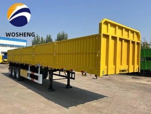 30 Tons and 60 Tons Load Capacity Side Wall Semi Trailer for Cargo Transportation