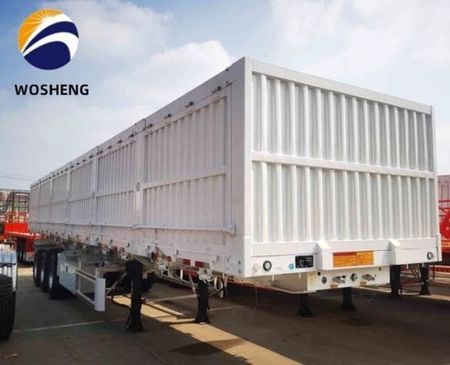 30 Tons and 60 Tons Load Capacity Side Wall Semi Trailer for Cargo Transportation