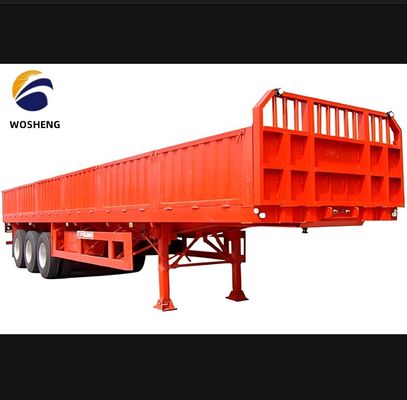 30 Tons and 60 Tons Load Capacity Side Wall Semi Trailer for Cargo Transportation