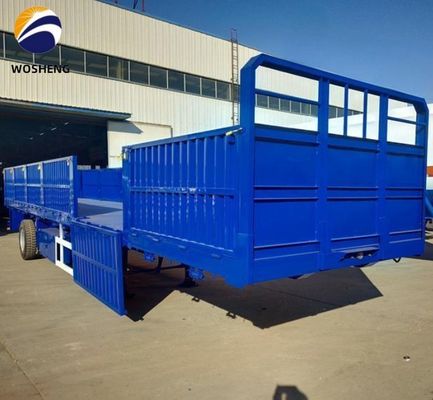 30 Tons and 60 Tons Load Capacity Side Wall Semi Trailer for Cargo Transportation
