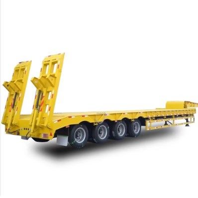13000x3000x3300 Professional Lowboy Semi Trailer for Large Equipment Transportation