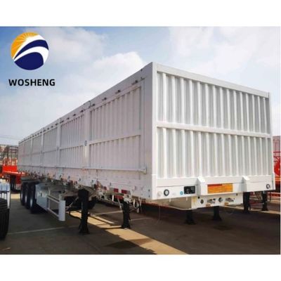 40 100 Tons Dropside Sidewall Semi Trailer for Heavy Duty Steel Cargo Transportation