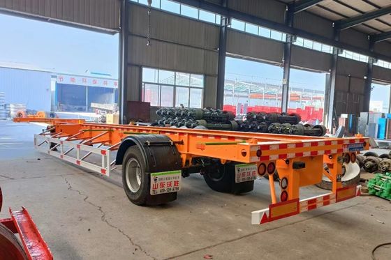 2 or 3 Axle 40ft Container Transport Semi-Trailer with JOST 2&quot; 50mm or 3.5&quot; 90mm King Pin