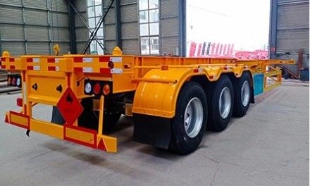 2 or 3 Axle 40ft Container Transport Semi-Trailer with JOST 2&quot; 50mm or 3.5&quot; 90mm King Pin