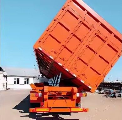 13000*2550*2900mm Customized Hydraulic Side Tipper Dump Semi Trailer for Truck Trailer