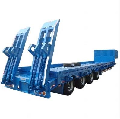 13000x3000x3300 Low Bed Semi Trailer for Heavy Duty Transportation from Super Truck