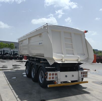 Mechanical Suspension Heavy Duty 35-65 cbm U-type Rear Dump Semi Trailer for Truck