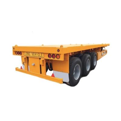 12500x2500x1600-3100mm Multi-axle Flatbed Truck Semi Trailer for Container Transport