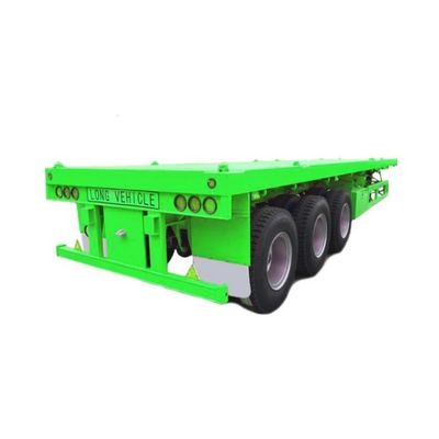 Shipping Container Semi-Trailer with Mechanical Suspension and Customized Axle Number