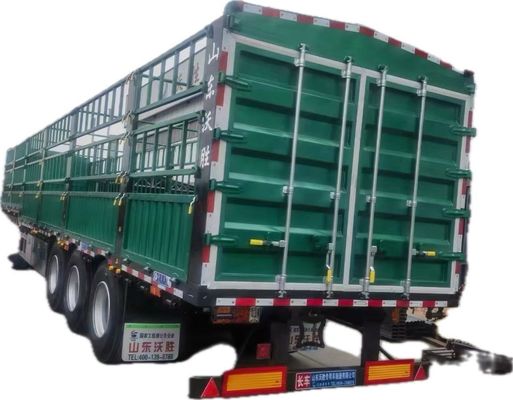 Fence Steel Stake Semi Trailer with Wabco Brake System and T30/30 Spring Brake Chamber