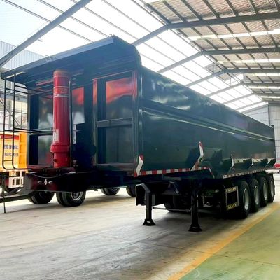 High Strength 4 Axles 30-100 ton U Shape Rear Dump Truck Semi Trailer Axle 2*13T FUWA