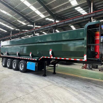 High Strength 4 Axles 30-100 ton U Shape Rear Dump Truck Semi Trailer Axle 2*13T FUWA