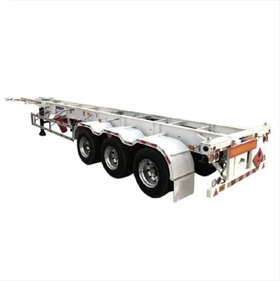 Mechanical Suspension 20 or 40 feet Shipping Container Chassis Skeleton Truck Trailer