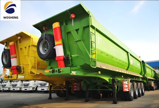 Max Payload 30000 kg Semi-Trailer Rear Dump Truck Trailer for Your Requirements