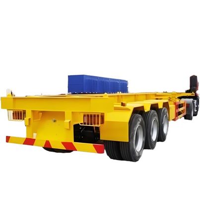 Wosheng Truck 2/3/4 Axle Semi-Trailer with Max Payload 30000 kg Steel Skeleton Design