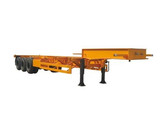 12500/13000/14000/16000x2500/3000x1100/3300mm Tri-Axle Container Skeleton Semi-Trailer