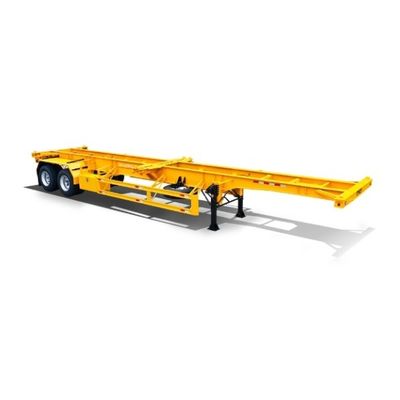 Mechanical Suspension Skeleton Container Semi Trailer Towing Trailer Skeleton Trailer