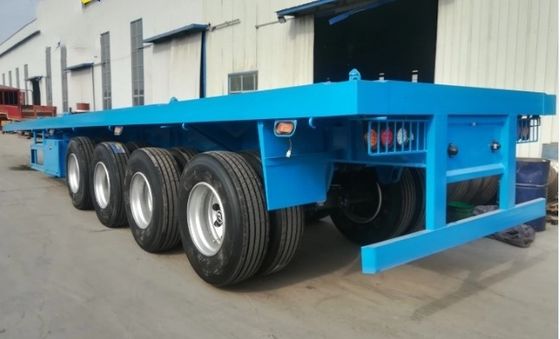 Transport 20ft 40ft Containers with WS Container Twist Lock 50ft or 53 ft Flatbed Trailers