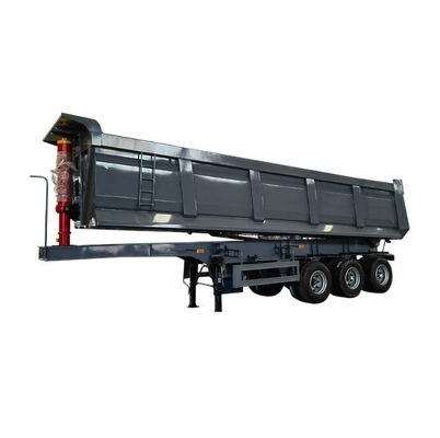Truck Trailer 3/4 Axle 24-55CBM Rear Dump Semi Trailer Tipper with Advanced Technology