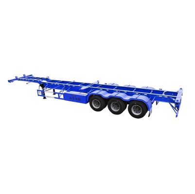 Mechanical Suspension Container Skeleton Semi Trailer for High Payload Capacity Loads