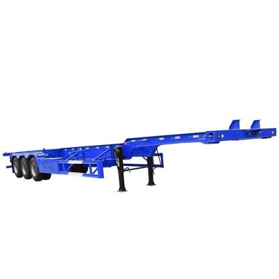 Mechanical Suspension Container Skeleton Semi Trailer for High Payload Capacity Loads