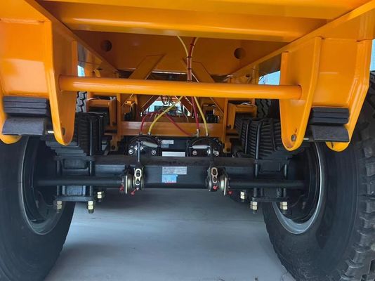 200tons Max Payload Wosheng Double Link Flatbed Semi Trailer for Container Transport