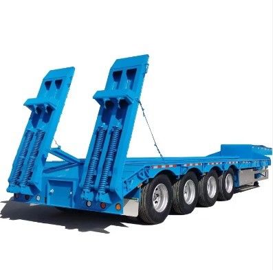 20 Years Professional Exporting Low Deck Semi-Trailer with and 3 4 5 Axles at Lower