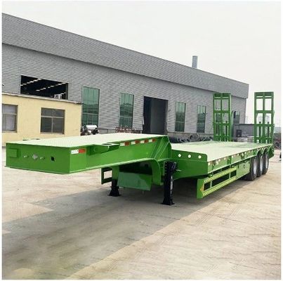 20 Years Professional Exporting Low Deck Semi-Trailer with and 3 4 5 Axles at Lower