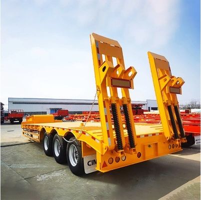 20 Years Professional Exporting Low Deck Semi-Trailer with and 3 4 5 Axles at Lower