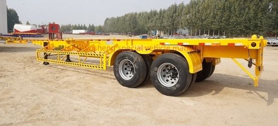 Wosheng Best 2 Axle 20FT 40FT Container Skeleton Semi Trailer for Container Transport