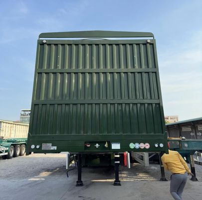 Customized 12.00R22.5/11.00R20 Fence Stake Semi Trailer for Bulk Transport in Africa