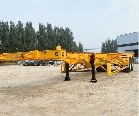 Wosheng Best 2 Axle 20FT 40FT Container Skeleton Semi Trailer for Container Transport