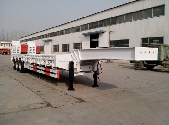3 Axle Container Skeleton Semi Trailer with 50 Tons Payload and 6.5 Tons Tare Weight