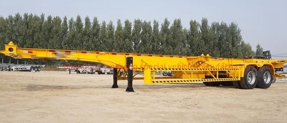 Leaf Spring 90 w mm*13/16 thickness mm*10 layer Wosheng Container Skeleton Semi Trailer