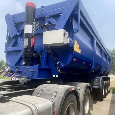 Customized U-Hydraulic Rear Dump 40 CBM 3 Axles 4axle Dumper Semi-Trailer for Heavy Duty