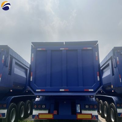 Customized U-Hydraulic Rear Dump 40 CBM 3 Axles 4axle Dumper Semi-Trailer for Heavy Duty