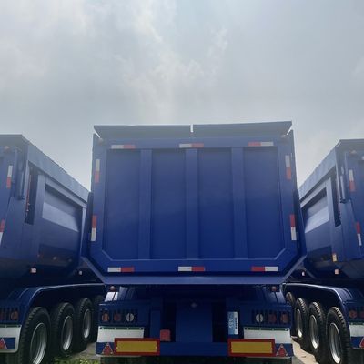 Customizable U Shape Rear Dump Semi Trailer for Heavy Duty Hydraulic Transportation