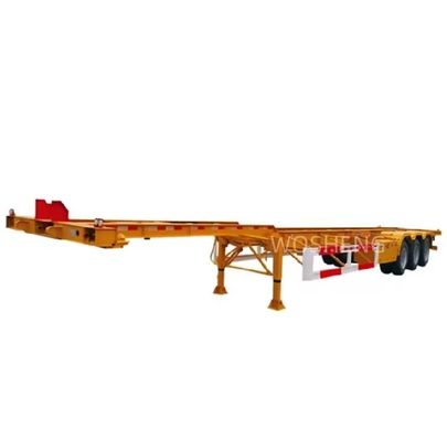 Tire 12.00R22.5/315 80R22.5/11.00R20 Landing Gear Heavy Duty 28t Skeleton Semi Trailer